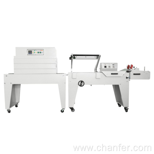 L-type sealing cutting and heat shrink packaging machine